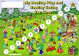 Healthy Eating and Play Reward Chart Package