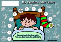 bedtime boy reward chart