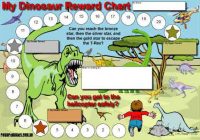 dinosaur reward chart