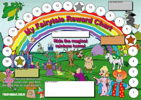 fairytale reward chart