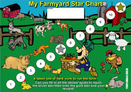 farmyard reward chart