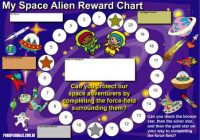 space alien reward chart